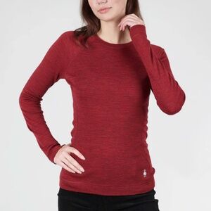 NWT Smartwool Classic Thermal Base Layer, Currant Heather | Size M